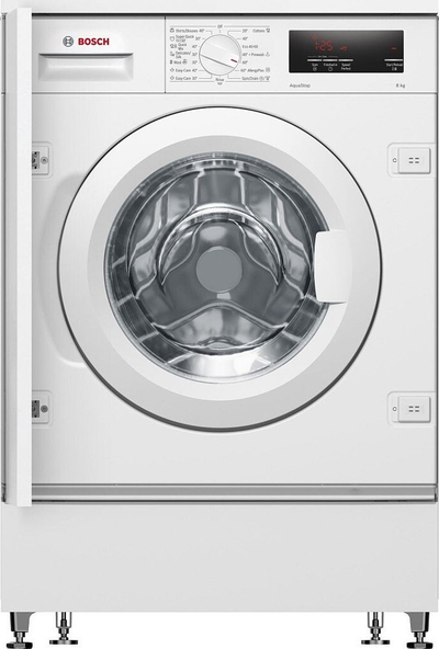 Lavatriçe e integruar Bosch Serie 6 WIW24342EU, 8kg, 1200rpm, e bardhë