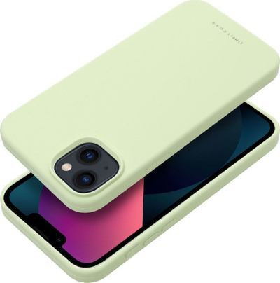 Mbështjellës telefoni Roar Cloud Skin për iPhone 13, silikon, jeshile e çelët