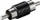 Adapter audio Goobay RCA mashkull në mashkull, plastik metalik, i zi