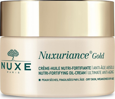 Set për kujdes fytyre Nuxe Nuxuriance Gold, krem vaj 50ml, balsam sysh 15ml, kundra rrudhave