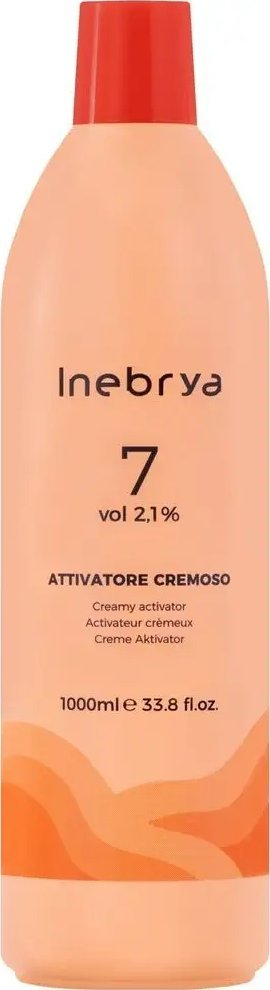 Oksidant flokësh Inebrya 7 Vol 2.1%, krem, 1000ml