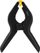 Klemë me suste Deli Tools EDL110006, plastike, universale, e zezë