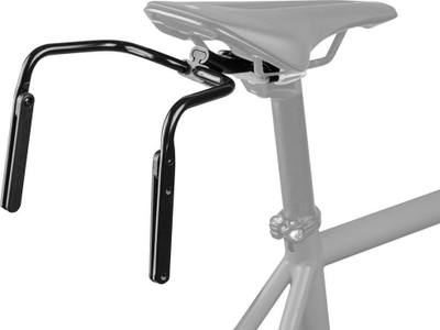 Mbajtëse çante për sele biçiklete Topeak Backloader Wishbone, deri 2 kg, aliazh alumini, e zezë
