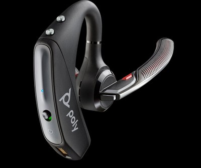 Kufje Bluetooth Poly Voyager 5200, me mikrofon, anulim zhurme, e zezë