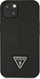 Husë telefoni Guess Saffiano Triangle Logo për iPhone 13 mini 5.4", hardcase, e zezë