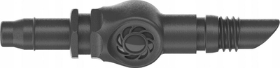 Lidhës ujitjeje Gardena Micro Drip, 4.6 mm 3/16", i zi