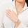 Orë dore për femra Daniel Wellington Quadro Mini DW00100732, e argjendtë