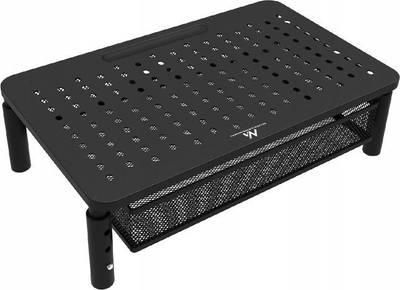 Stendë monitori Maclean MC-947, për 13-32", me sirtar, e zezë