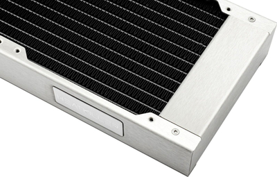 Radiator uji Watercool Heatkiller RAD 120 S, 120mm, çelik inoks, ngjyrë argjendi