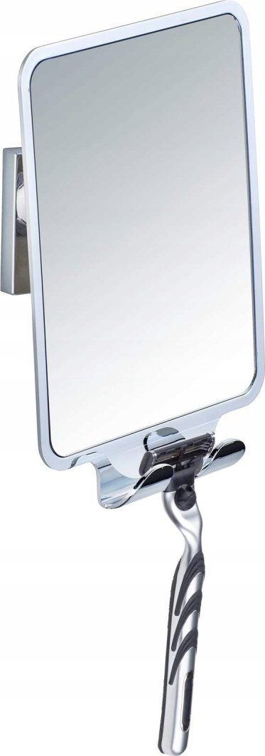 Pasqyrë muri Wenko Vacuum Loc Quadro, montim pa shpim, inoks