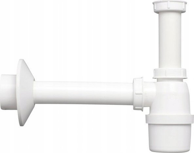 Sifon gjysmë për lavaman Hydroland, plastikë, 1 1/4"