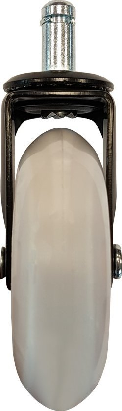Rrota karrigje LC-Power LC-CASTERS-7BW-SPEED, për zyrë edhe gaming, plastikë edhe gomë, të bardha