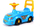 Makinë lodër shtytëse Technok Ride On Car 2483, me borie, deri 20kg, blu
