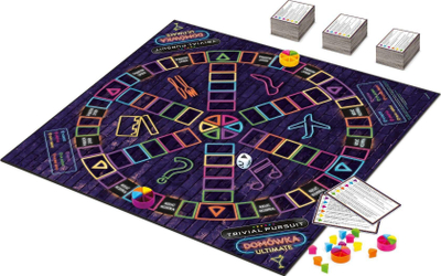 Lojë tavoline Trivial Pursuit House Party Ultimate, 1800 pyetje, për shoqëri, shumëngjyrëshe