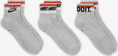 Çorape Nike Everyday Essential DX5080 050, set 3 palë, low cut, gri