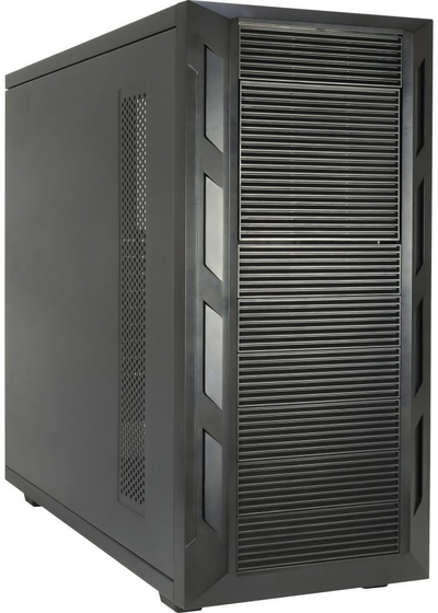 Куќиште сервер Inter-Tech T-9 IPC, 10 ODD, вентилатор 120mm, црно