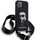 Këllëf telefoni Karl Lagerfeld KLHCP15SSCBSKNK, për iPhone 15 6.1", silikon i fortë, i zi