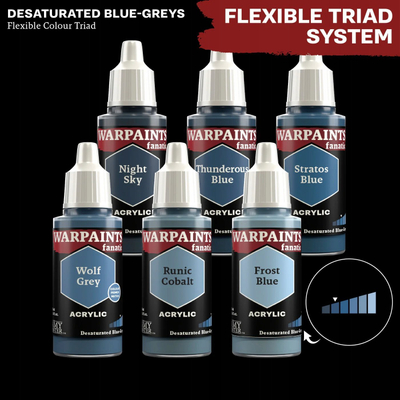 Ngjyrë akrilike The Army Painter Warpaints Fanatic Thunderous Blue, 18 ml, blu