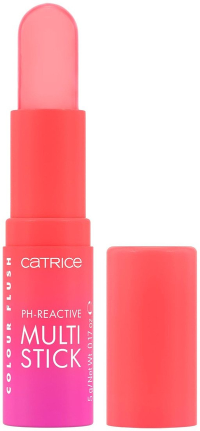 Мултифункционален стик за образи и усни Catrice Color Flush pH Reactive, ефект на промена на боја, dewy финиш