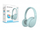 Kufje për fëmijë Conceptronic PARRIS04B, Bluetooth, mikrofon, blu pastel