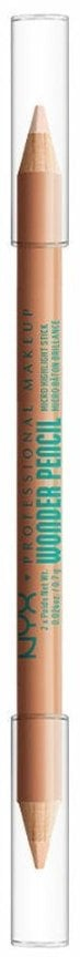 Laps ndriçues Debenhams Wonder Pencil Highlighter, teksturë matte dhe me shkëlqim, vegan, bezhë