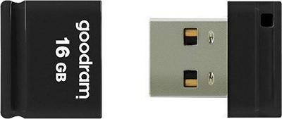 USB GoodRam PICOLLO, 16GB, USB 2.0, e zezë