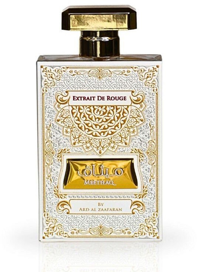 Parfum Ard Al Zaafaran Meethaq Extrait De Rouge, Eau de Parfum, 100ml, unisex