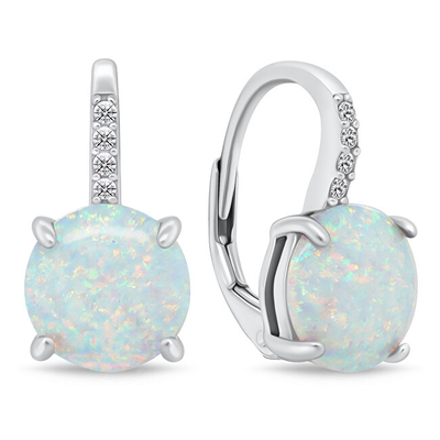 Set vathë dhe qafore Brilio Silver SET250W, të kaltëra/argjendta
