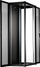 Kabinet rrjeti Hyper Pro 19" 42U, 600x1000 mm, 1000 kg, ngjyrë e zezë