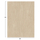 Tabaka tavoline HPL HM6350.35, drejtkëndore 60×80cm, set 2 copë, travertin i çelur