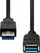 Kabllo zgjatëse USB ProXtend USB 3.2 Gen1, USB A mashkull në USB A femër, e zezë