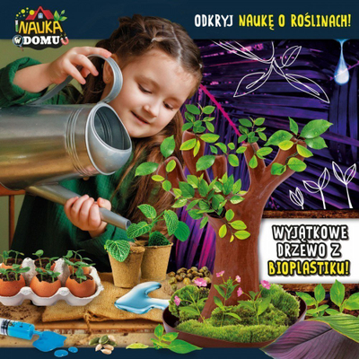 Set shkence Lisciani Im a Genius Botany, mësim nga shpia, për kalamaj 8+
