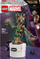 Играчка за составување Танцувачки Грут Guardians of the Galaxy, интерактивна, декоративна фигура, кафеава