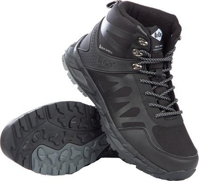 Këpucë hiking për burra Lee Cooper Aqua Shell, me qafë t’larte, ngjyrë e zezë