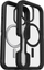 Futrollë OtterBox Defender XT Clear për iPhone 16, MagSafe, transparente me kornizë të zezë
