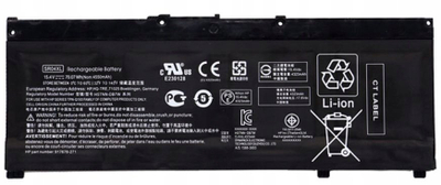 Батерија за лаптоп HP SR04XL, 4.55Ah, литиум-јонска, црна