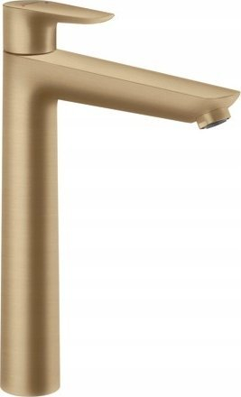 Rubinet lavamani Hansgrohe Talis E 240, për lavaman të lartë, bronz i furçum