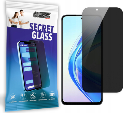 Xham mbrojtës GrizzGlass Matte SecretGlass për Honor X7b, efekt privatësie, matte transparent