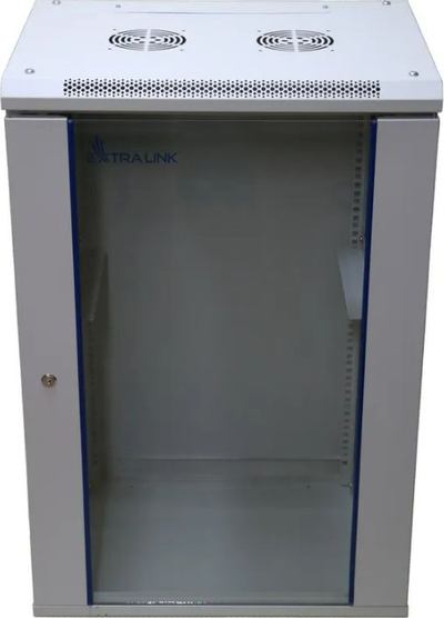 Kabinet muror rrjeti ExtraLink EX.16897, 19", 18U, gri