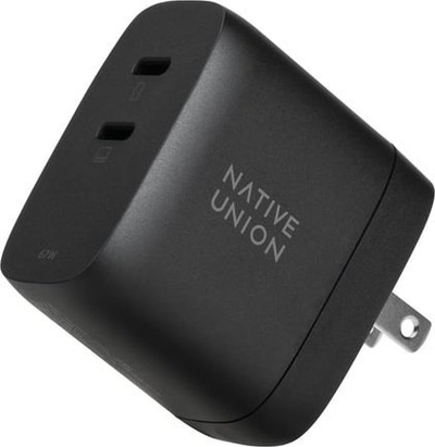 Karikues GaN Native Union Fast Charger PD 67W, me 2 porta, i bardhë