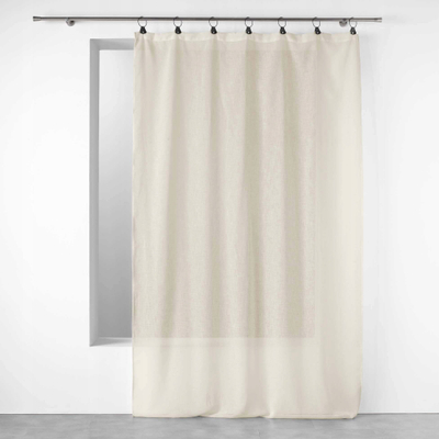 Perde dekorative Douceur D Intérieur LINKA, panel voilë me unaza, 140 x 240 cm, e bardhë