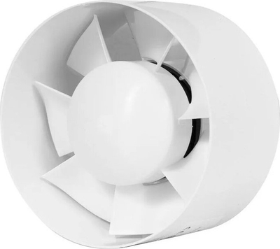 Вентилатор за воздух Euro3plast DUCT FAN E-EXTRA DN100 EK100T, со тајмер, пластика, бел