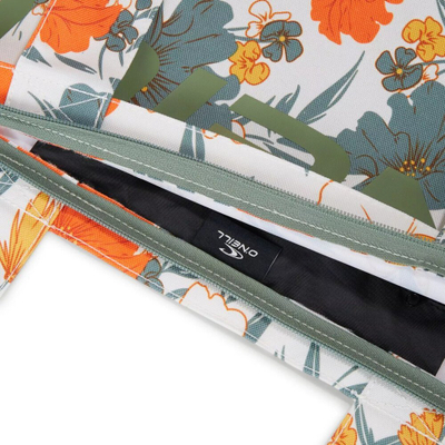 Çantë tote O'Neill Coastal Print Tote 92800613211, 25L, poliester i ricikluar, shumëngjyrëshe