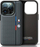 Kuti mbrojtëse BMW BMHCP16L23PUPVA për iPhone 16 Pro 6.3", lëkurë ekologjike, anthracite