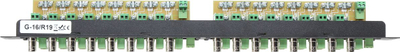 Patch panel Delta G-16/R19, 16x BNC, 19", metal