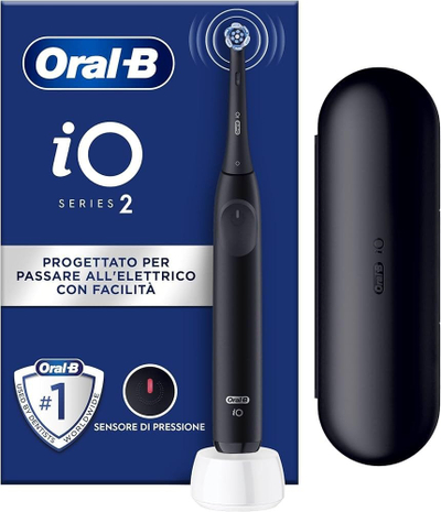 Furçë dhëmbësh elektrike Oral-B iO Series 2, 1 kokë, kuti udhëtimi, e bardhë