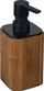 Dozator sapuni WENKO Serro, 200 ml, bambu, kafe e errët