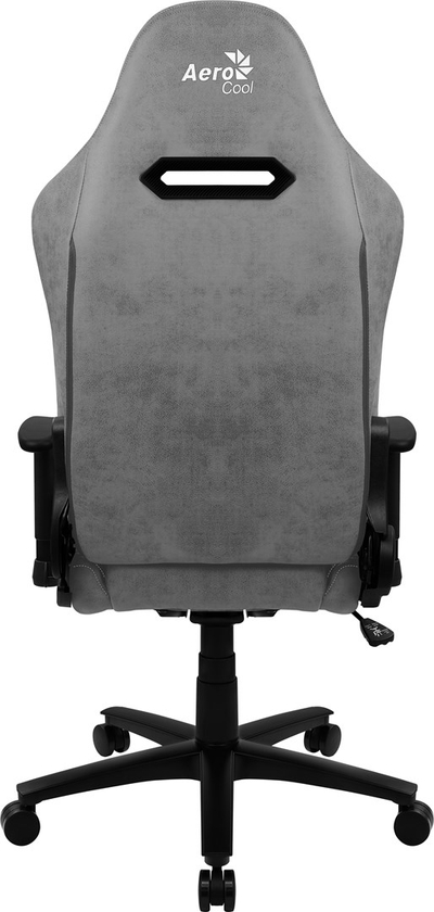 Karrige lojërash Aerocool DUKE AeroSuede, 150kg, 90-180°, e zezë/e kaftë/e hirtë