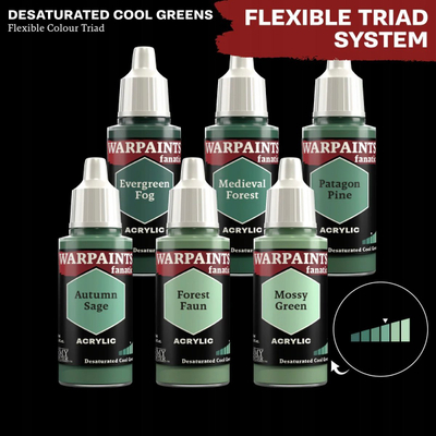 Ngjyrë akrilike The Army Painter Warpaints Fanatic Autumn Sage, 18ml, jeshile