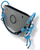 Çantë telefoni Nimmy Phone Bag Cool & Cute 2.0, tekstil, e zezë